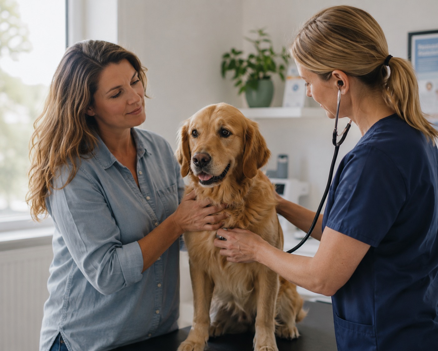 Routine vet visit