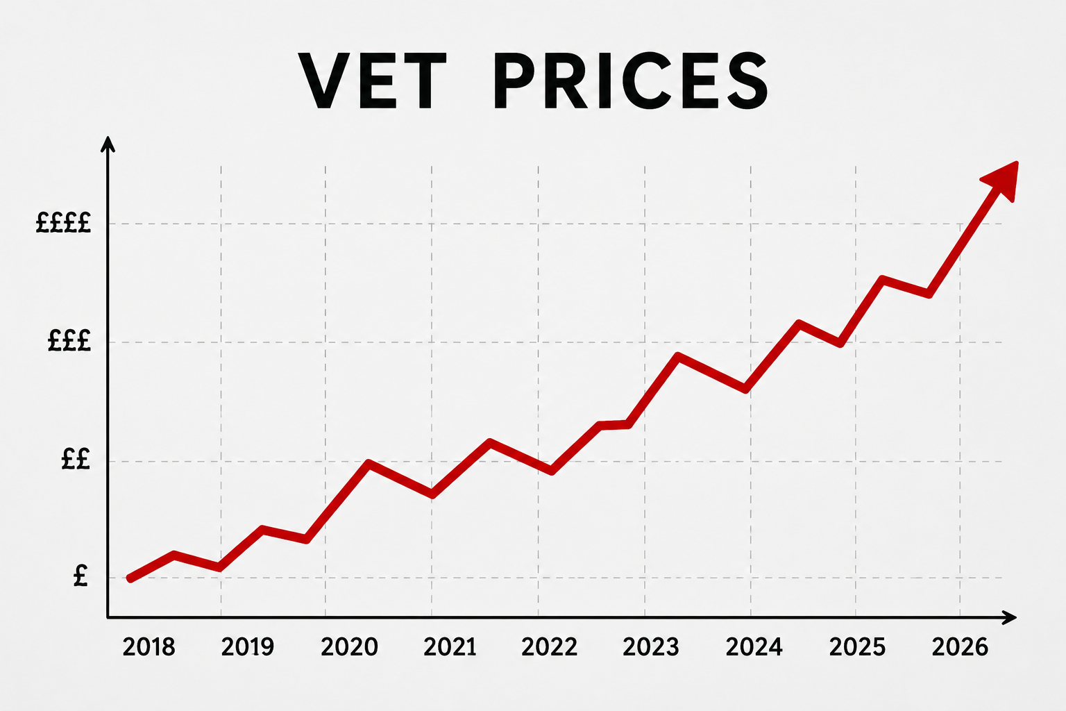 Why vet bills keep going up